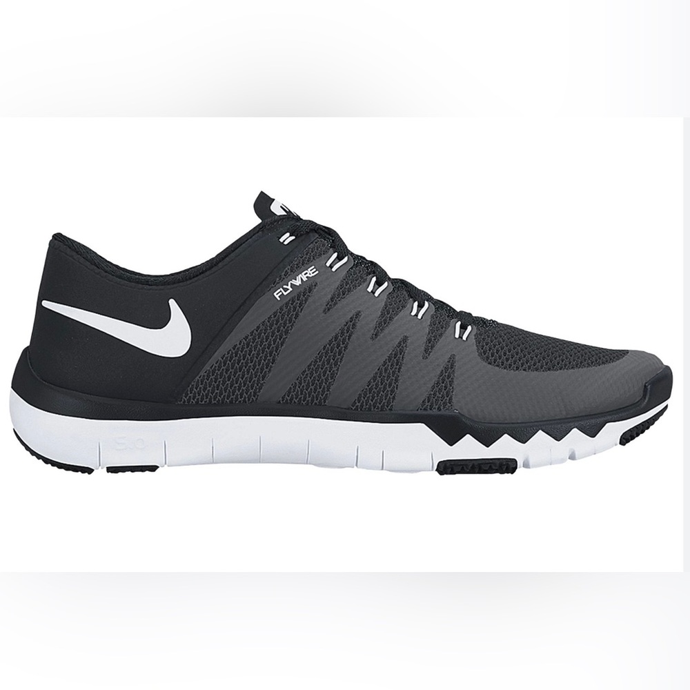 Nike Men's Free Trainer 5.0 Black/Dark Grey/Volt/White Sz 14